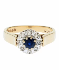 Olivia Madigan-Shea Sapphire Tunnel Ring