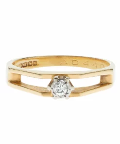 Olivia Madigan-Shea Double Yellow Gold Ring
