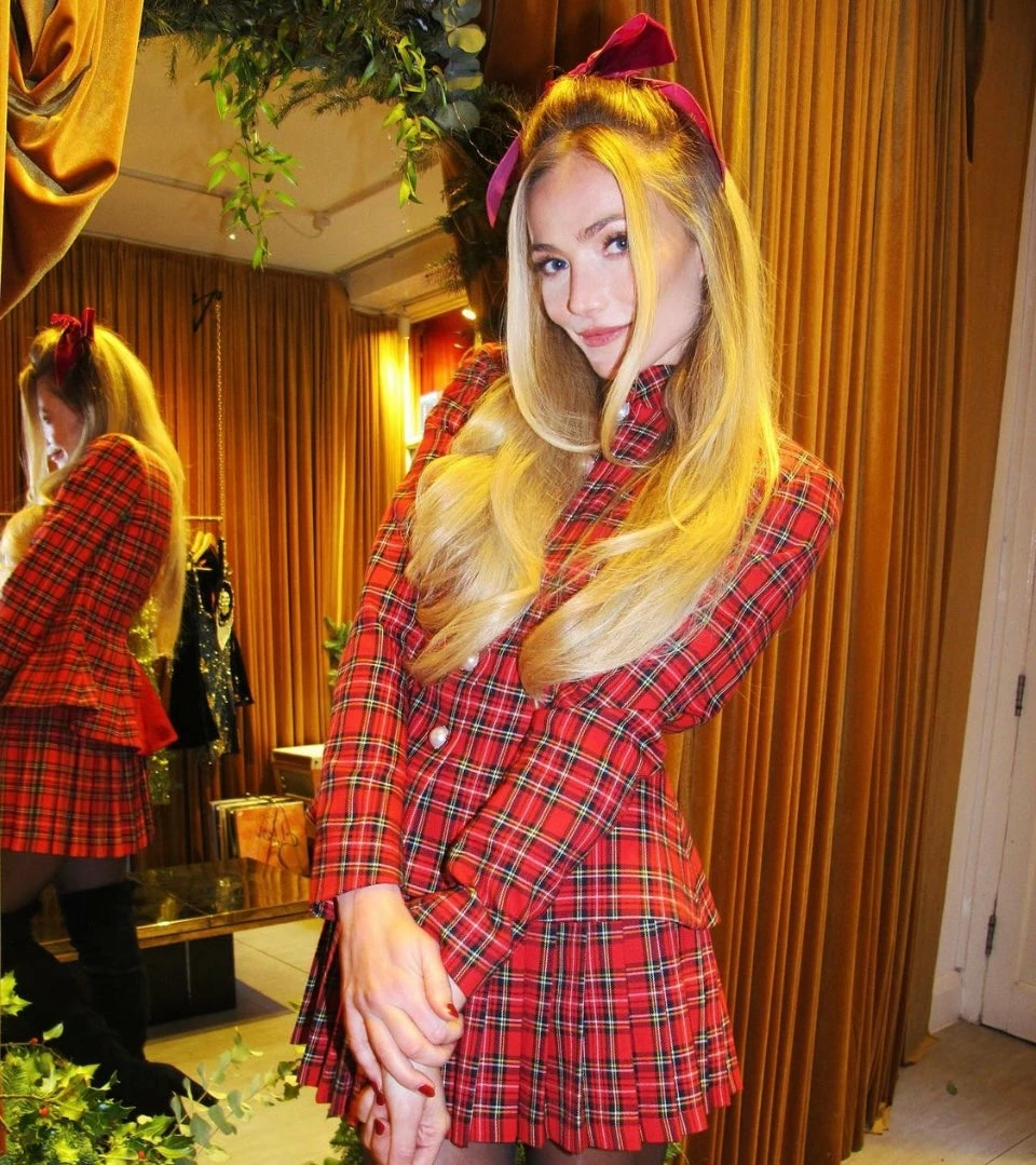 Amuse Bouche Tartan Red Jacket 7 Amuse Bouche Tartan Red Jacket