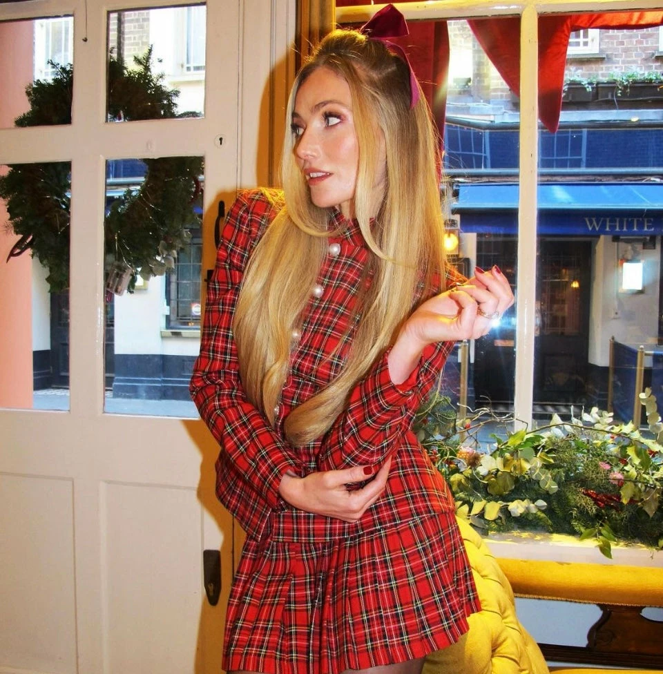 Amuse Bouche Tartan Red Jacket 6 Amuse Bouche Tartan Red Jacket