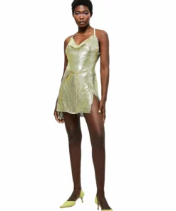 Poster Girl Adrienne Dress - Citrine