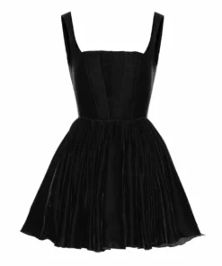 Silvia Astore Velvet Black Annie Dress