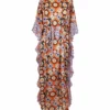 Temperley London Silk Crochet Print Kaftan 1 Temperley London Silk Crochet Print Kaftan