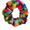 Ashish Rainbow Sequin Scrunchie