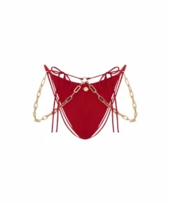 Dilara Findikoglu Belly Dance Bikini Bottom- Red