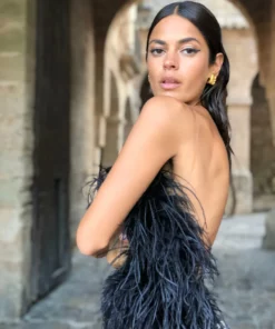 Annie's Ibiza Audrey Ostrich Feather Body Tops