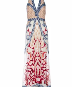 Annie's X Alice Temperley's Archive Coral Dress ANNIE'S X ALICE TEMPERLEY ARCHIVE