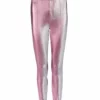 Area Metallic Ankle Zip Leggings 2 Area Metallic Ankle Zip Leggings