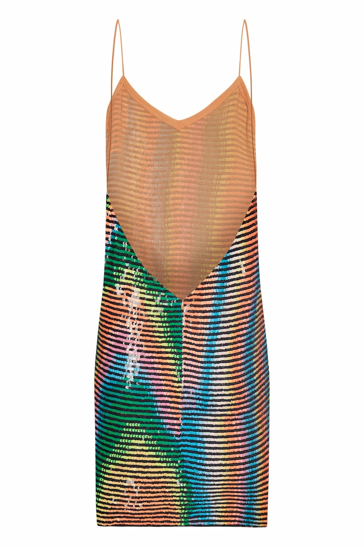 Ashish Sequin Mini Trippy Dress 8 Ashish Sequin Mini Trippy Dress