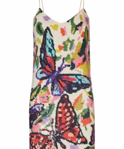 Ashish Sequin Butterfly Mini Dress