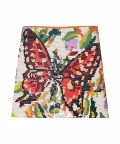 Ashish Sequin Butterfly Mini Skirt