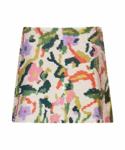 Ashish Sequin Butterfly Mini Skirt