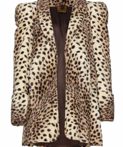 Annie's Archive 1970's Biba Faux Leopard Plush Swing Jacket. Rent: £645/Day