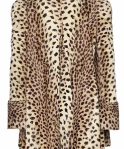 Annie's Archive 1970's Biba Faux Leopard Plush Swing Jacket. Rent: £645/Day