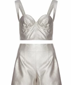 Silvia Astore Alexa Silver Shorts