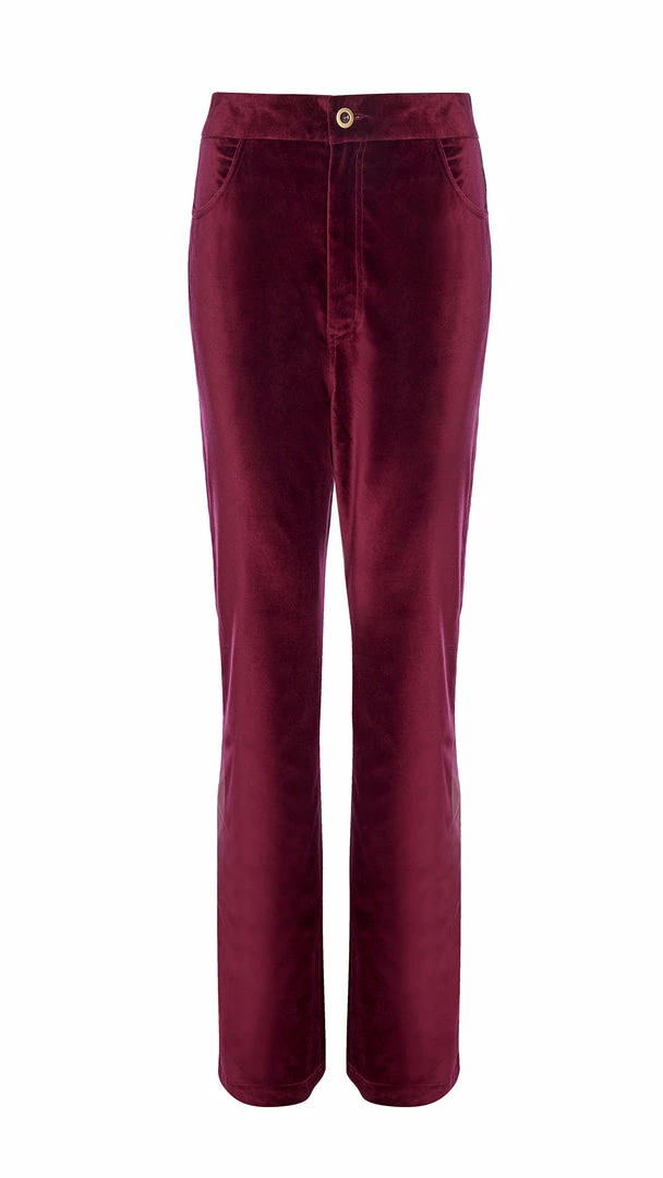 Wrong Generation The Straight Trousers - Burgundy 3 Wrong Generation The Straight Trousers - Burgundy