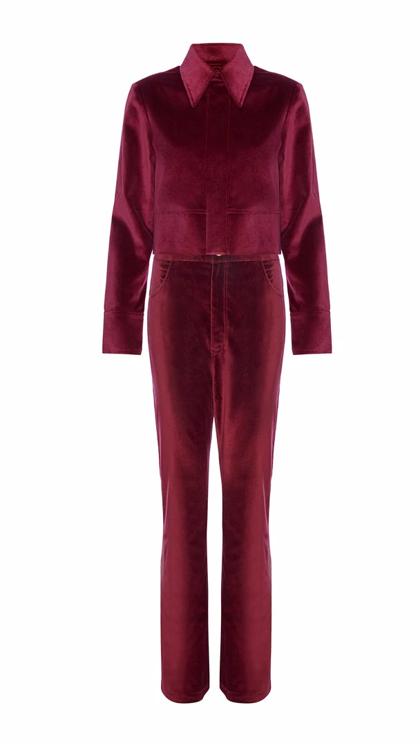 Wrong Generation The Straight Trousers - Burgundy 4 Wrong Generation The Straight Trousers - Burgundy