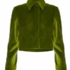 Wrong Generation The Cropped Jacket-Green