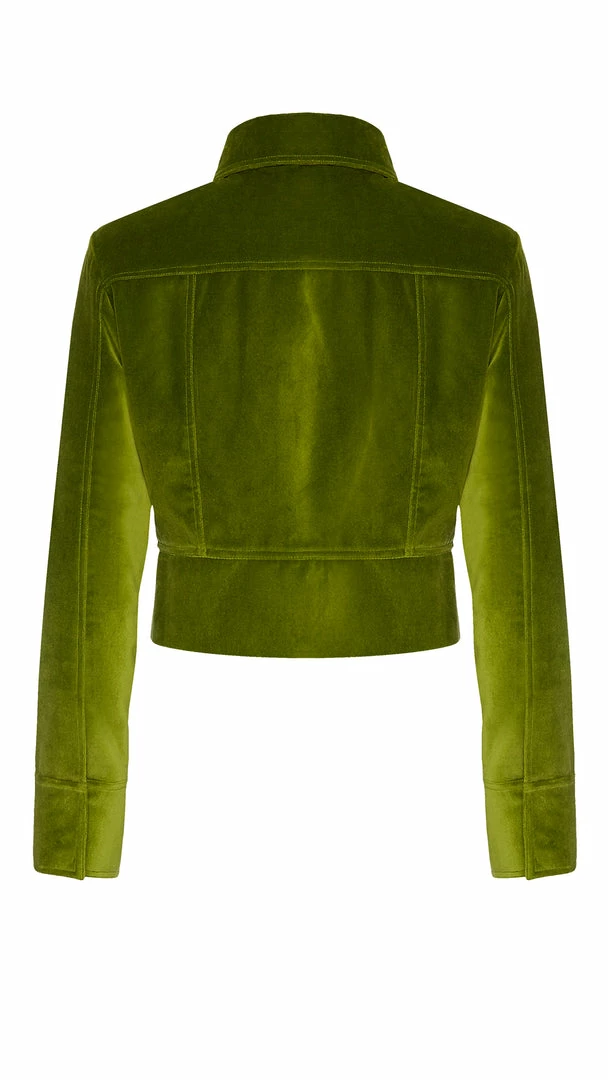 Wrong Generation The Cropped Jacket-Green 6 Wrong Generation The Cropped Jacket-Green