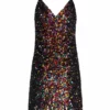 Ashish Black Multi Sequin Mini Dress 2 Ashish Black Multi Sequin Mini Dress