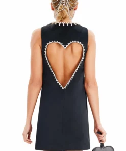 Area Open Heart Back Dress 12 Area Open Heart Back Dress