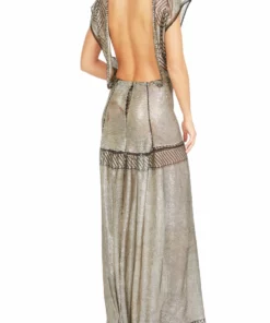 Annie's Archive 1920's Silver Egyptian Gown