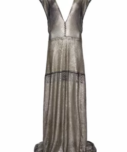 Annie's Archive 1920's Silver Egyptian Gown