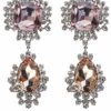 Annie's Ibiza Rose And Champagne Earrings
