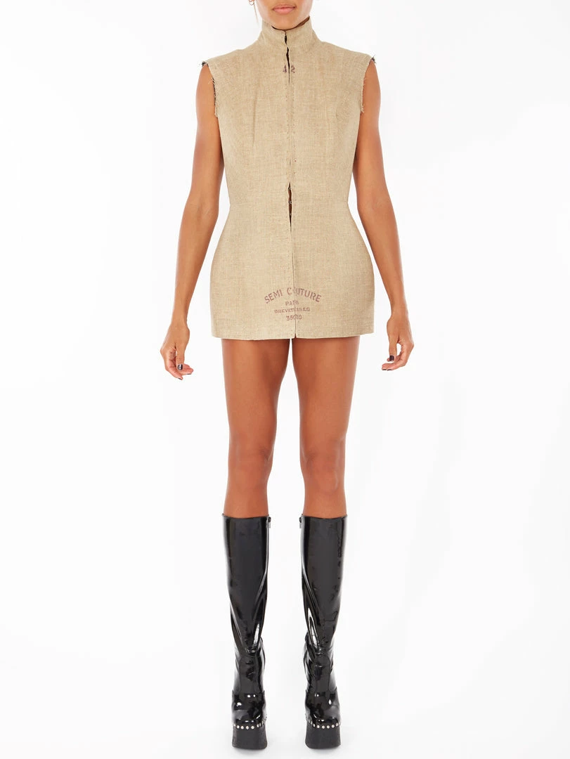 Annie's Archive 1997-1998 Fall Winter Martin Margiela 'Semi Couture' Linen Bodice. Rent: £1,300/Day 12 Annie's Archive 1997-1998 Fall Winter Martin Margiela 'Semi Couture' Linen Bodice. Rent: £1,300/Day