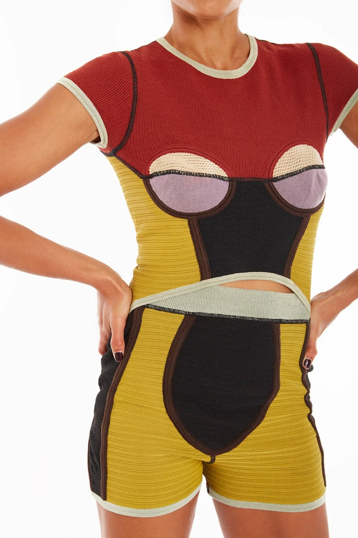 Annie's Archive 1980 - 1990s Jean Paul Gaultier Geometric Knitted Two-Piece. Rent: £90/Day 6 Annie's Archive 1980 - 1990s Jean Paul Gaultier Geometric Knitted Two-Piece. Rent: £90/Day