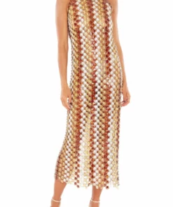 Annie's Archive Spring Summer 1969 Paco Rabanne Bronze Metal Discs Couture Evening Gown. Rent: £2,195