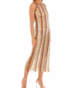 Annie's Archive Spring Summer 1969 Paco Rabanne Bronze Metal Discs Couture Evening Gown. Rent: £2,195