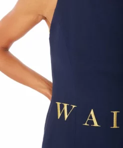 Annie's Archive Spring Summer 1991 Franco Moschino "Waist Of Money" Navy Mini Dress. Rent: £195/Day 14 Annie's Archive Spring Summer 1991 Franco Moschino