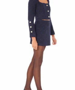 Silvia Astore Sophie Mini Jacket- Sapphire