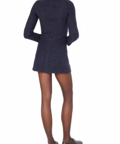 Silvia Astore Sophie Mini Skirt- Sapphire