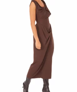 Annie's Archive 2000s Vivienne Westwood Anglomania Mahogany Dress. Rent: £55/Day