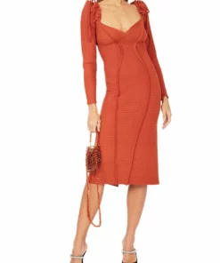 Georgia Hardinge Blaze Terracotta Dress 10 Georgia Hardinge Blaze Terracotta Dress