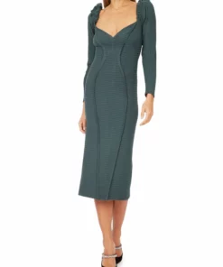 Georgia Hardinge Blaze Bottle Green Dress