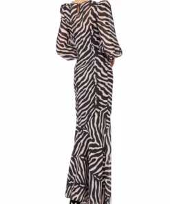 De La Vali Rio Zebra Dress