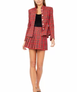 Amuse Bouche Tartan Red Jacket 13 Amuse Bouche Tartan Red Jacket