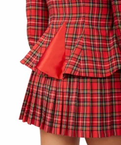 Amuse Bouche Tartan Red Jacket 17 Amuse Bouche Tartan Red Jacket