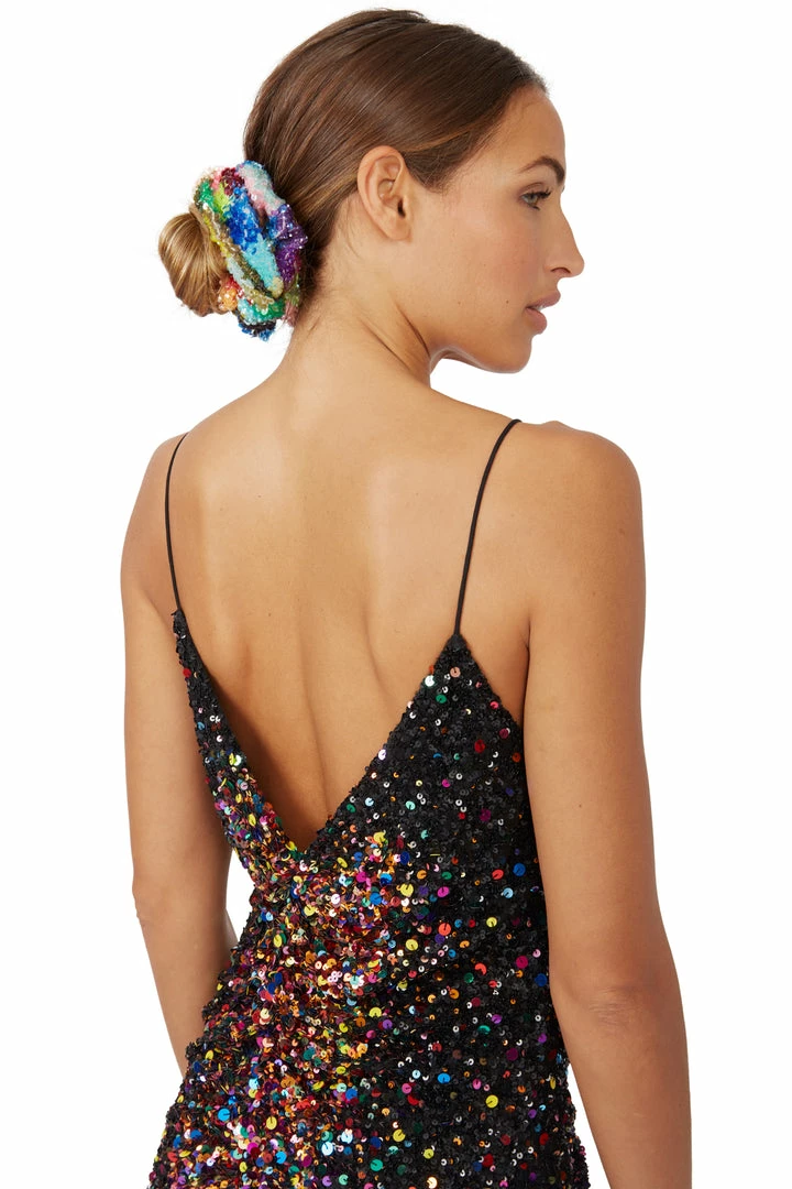 Ashish Rainbow Sequin Scrunchie 5 Ashish Rainbow Sequin Scrunchie