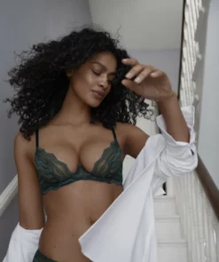 Coco De Mer Muse Margot Forest Plunge Bra