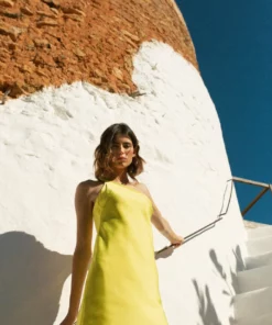 De La Vali Lithium Yellow Asymmetric Mini Dress 11 De La Vali Lithium Yellow Asymmetric Mini Dress