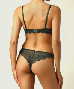 Coco De Mer Muse Margot Forest Plunge Bra