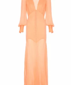 De La Vali Piscina Peachy Floor Dress