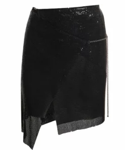 Poster Girl Winona Wrap Skirt Jet Black