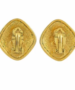 Vintage Chanel Aztec Earrings ACCESSORIES