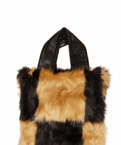 Stand Studio Lucille Bag- Black/Brown Check ACCESSORIES