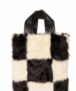 Stand Studio ACCESSORIES Leia Bag- Black/White Check